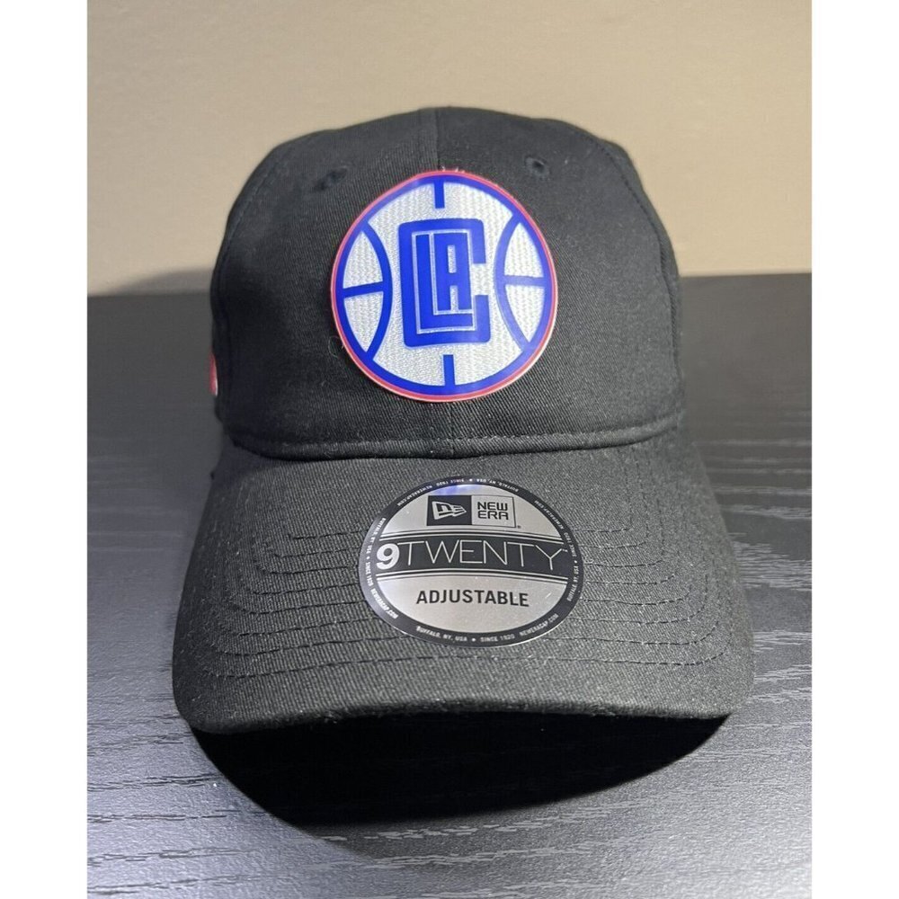 Los Angeles Clippers New Era 9Twenty Black & White Adjustable Snapback Cap NBA